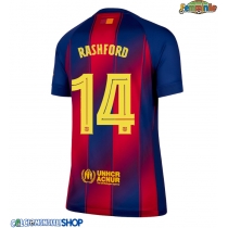 Maglie da calcio Barcelona Marcus Rashford #14 Prima Maglia Femminile 2025-26 Manica Corta